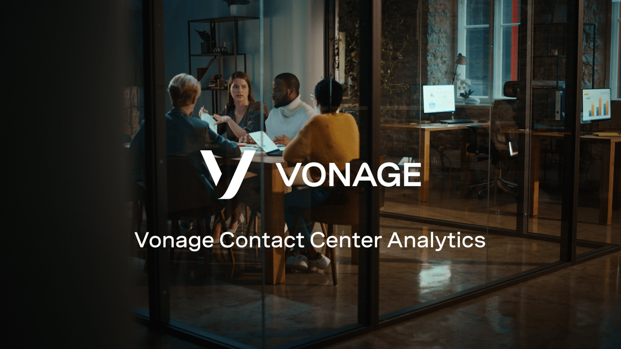 Optimiza la experiencia de cliente con los análisis de Vonage Contact Center Vonage Contact Center Analytics