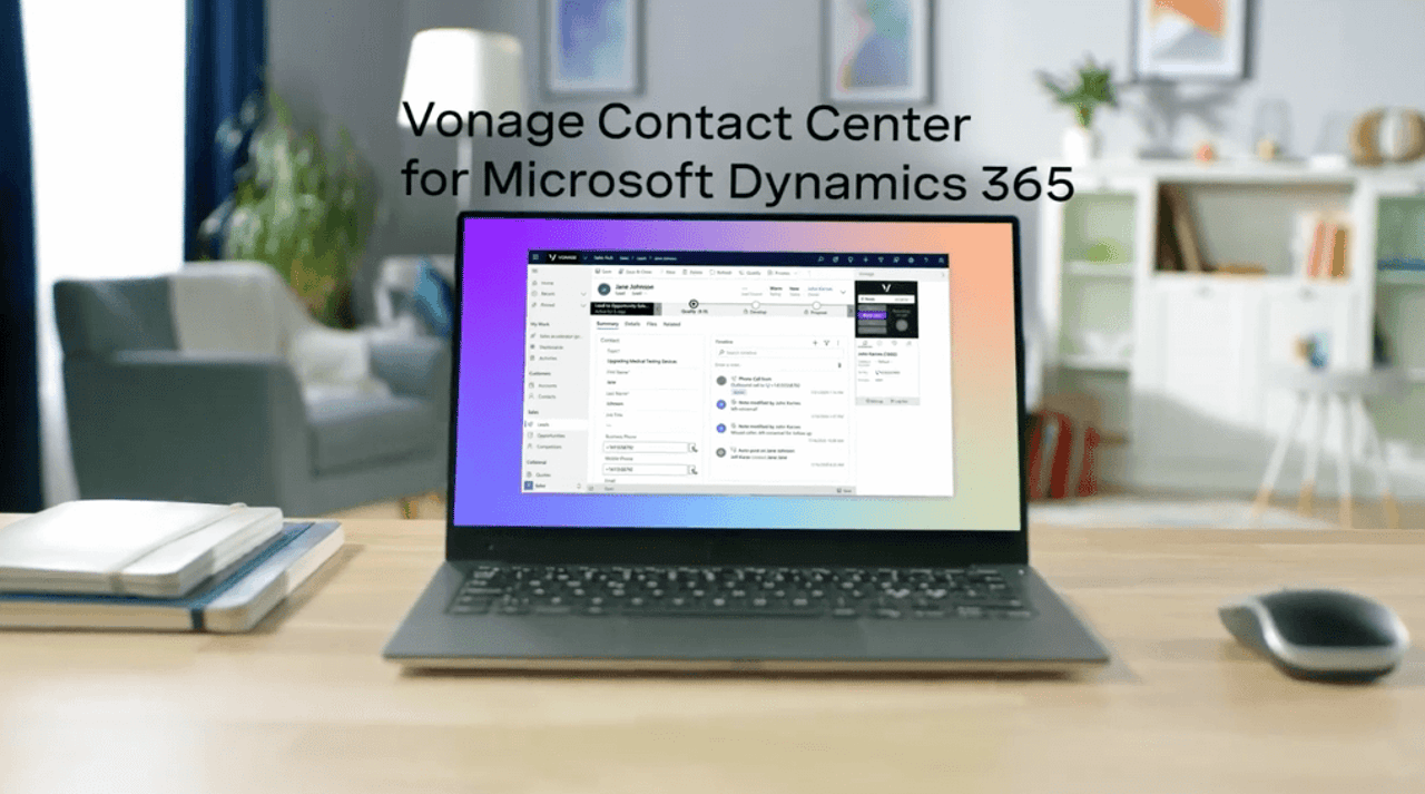 Presentamos Vonage Contact Center para Microsoft Dynamics 365 Vonage Contact Center for Microsoft Dynamics 365 Video Posterframe