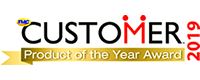 TMC Customer Magazine 2019 Products of the Year logo TMC Customer Magazine 2019 Products of the Year