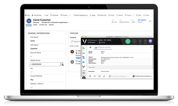 Microsoft Dynamics laptop